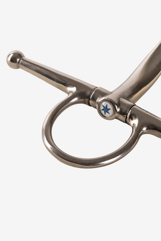 Full Cheek Bit Double Jointed Stainless Steel 14mm