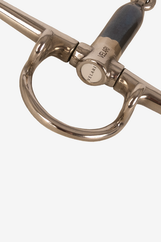 Velari Full Cheek Gag Single Jointed Sweet Iron 16mm