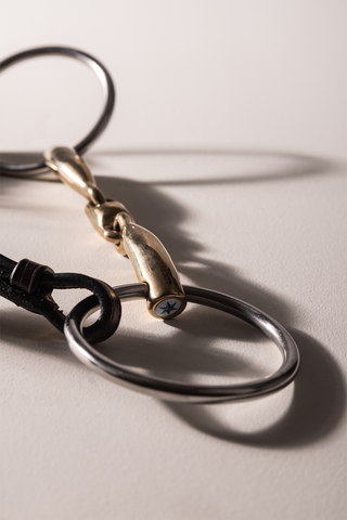 Loose Ring Three-Piece Bit Sweet Copper 14mm