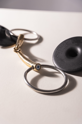 Enkelleddet bid løse ringe sweet copper 14mm