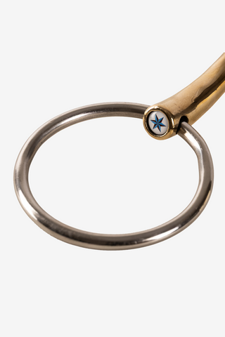 Enkelleddet bid løse ringe sweet copper 14mm