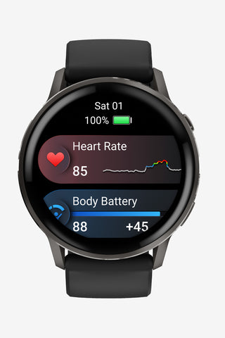 Smartklocka Venu 4 45mm Svart