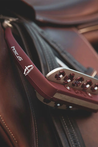 Säkerhetsstigbygel Steel1 Vita Bordeaux/Silver