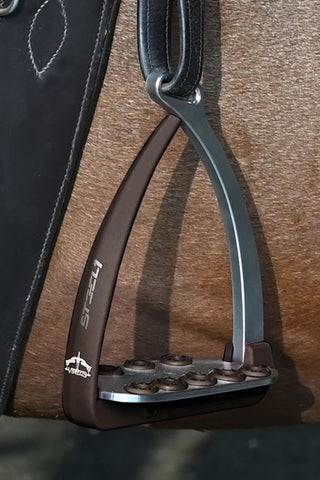 Säkerhetsstigbygel Steel1 Vita Brun/Silver