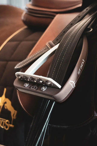 Säkerhetsstigbygel Steel1 Vita Brun/Silver