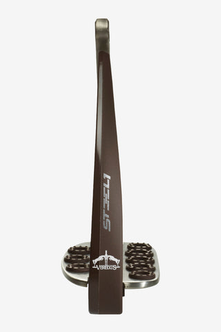 Säkerhetsstigbygel Steel1 Vita Brun/Silver