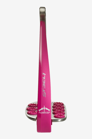 Säkerhetsstigbygel Steel1 Vita Rosa/Silver