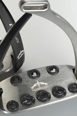 Säkerhetsstigbygel Steel1 Vita Svart/Silver