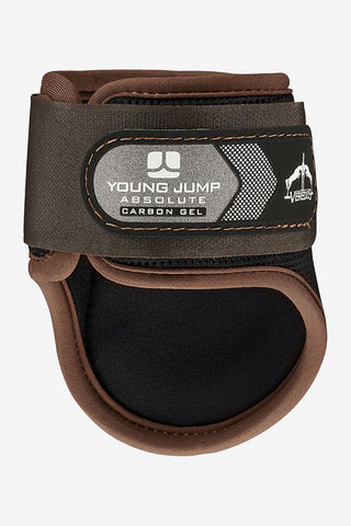 Hinterbeine Gamaschen Absolute Carbon Gel Jungpferd Braun