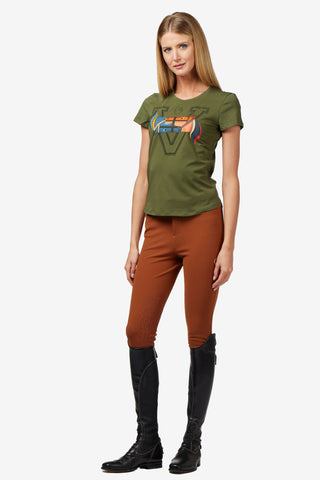 Moneglia T-shirt Olivgrön