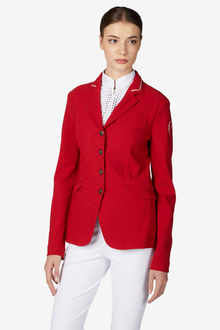 Competition Jacket Canberra Red/Ivory