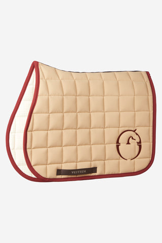 Jump Saddle Pad Porto Biscuit/Amaranth