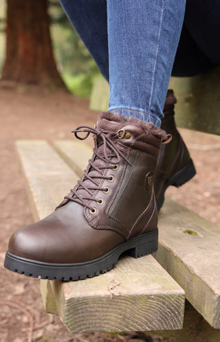 Vinterridkängor Varese Brun