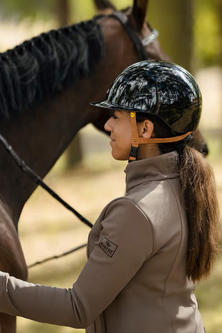 Vision Ridhjälm Mips Gem Shiny Svart