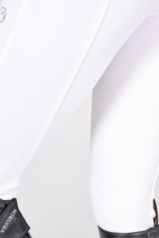 Ridbyxor Syracuse TK Knäskodd Vit