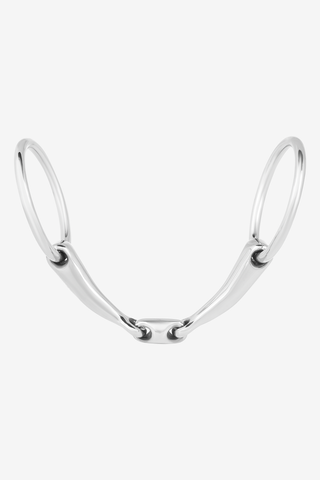 Bradoon Gebiss Lose Ringe Dreiteilig Edelstahl 14mm