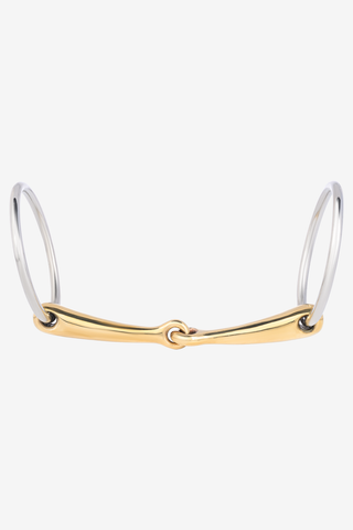 Løse ringe todelt bid cyprium 16mm