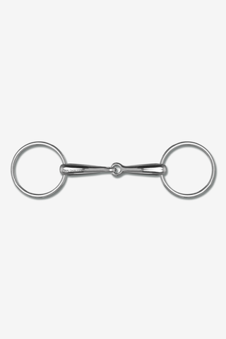 Løse ringe todelt bid Economic rustfrit stål 14mm