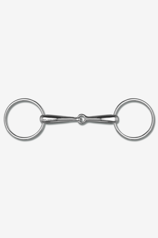 Løse ringe todelt bid Economic rustfrit stål 14mm