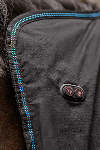 Värme Massagetäcke TecSupreme Svart