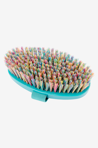 Rainbow Grooming Brush Petrol Blue