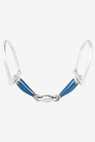 D-Ring Gebiss Dreiteilig Sweet Iron 16mm