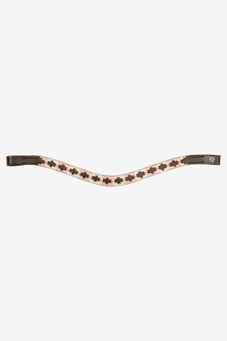 Pannband X-Line Polo Brun Rosa/Beige