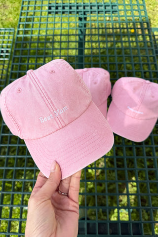 Pet Gewassen Katoen Best Mom Dusty Pink