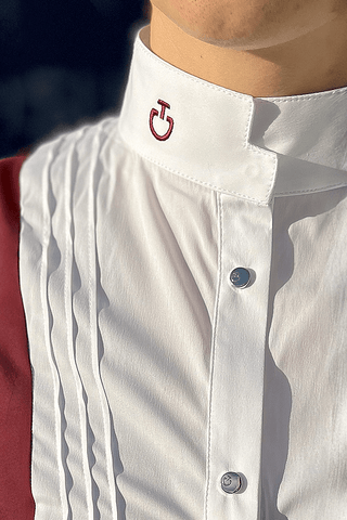Cavalleria Toscana CT Logo Button Up Shirt