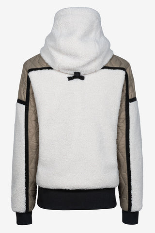 Cavallo Cavallunis teddyjacka Vanilla bakifrån