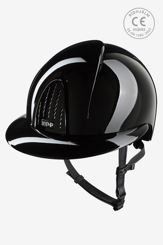 Ridhjälm Smart NOVA Metal Polish Polo Svart