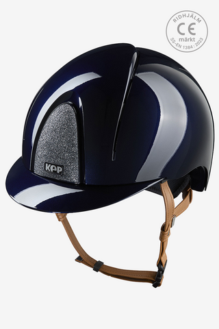 Ridhjälm Smart NOVA Metal Polish Star Beige strap Blå/Silver