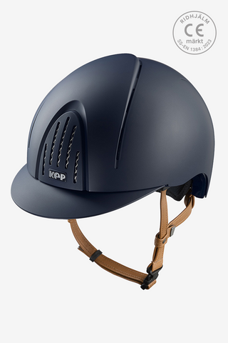 Ridhjälm Smart NOVA Matt Beige Strap Blå