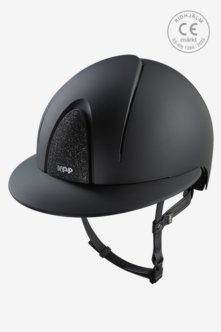 Ridhjälm Smart NOVA Matt Star Polo Svart/Svart