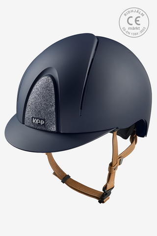 Ridhjälm Smart NOVA Matt Star Beige strap Blå/Silver