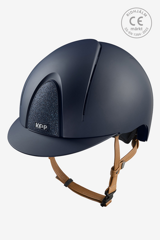 Ridhjälm Smart NOVA Matt Star Beige strap Blå/Blå