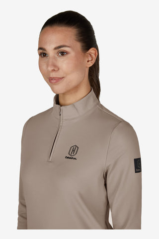 Eskadron Tröja Half-Zip Heritage 26/27 Ash på modell