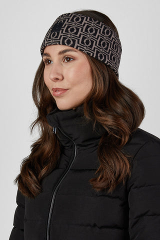 Eskadron Knit Headband Heritage 26/27 Black på modell