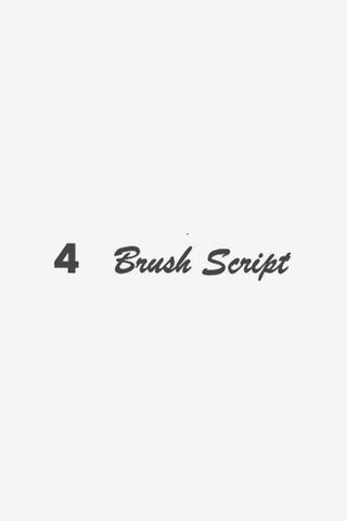 Kentucky Gravering Font - Brush Script