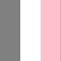 grå/vit/rosa