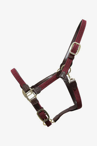 Kentucky Horsewear Flätad Nylon Lädergrimma