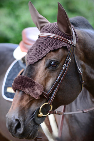 Sheepskin Noseband Cover