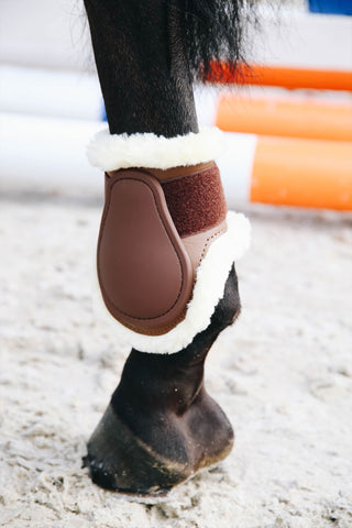 Sheepskin Young Horse Fetlock Boots