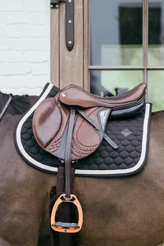 Plaited Cord Hoppschabrak Svart