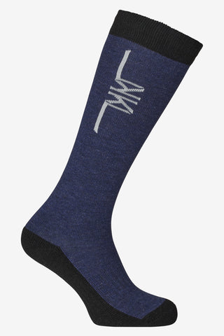Riding Socks Klalina Wool Mix Evening Blue