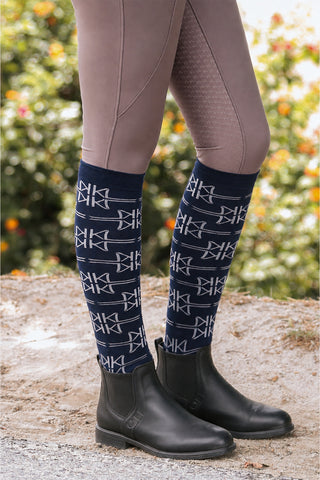 Ridestrømper KLannabella Evening Blue