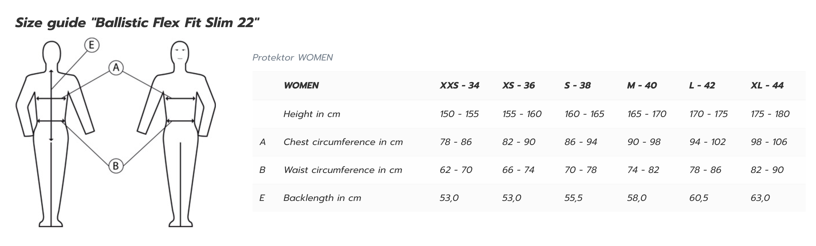 Size Guide