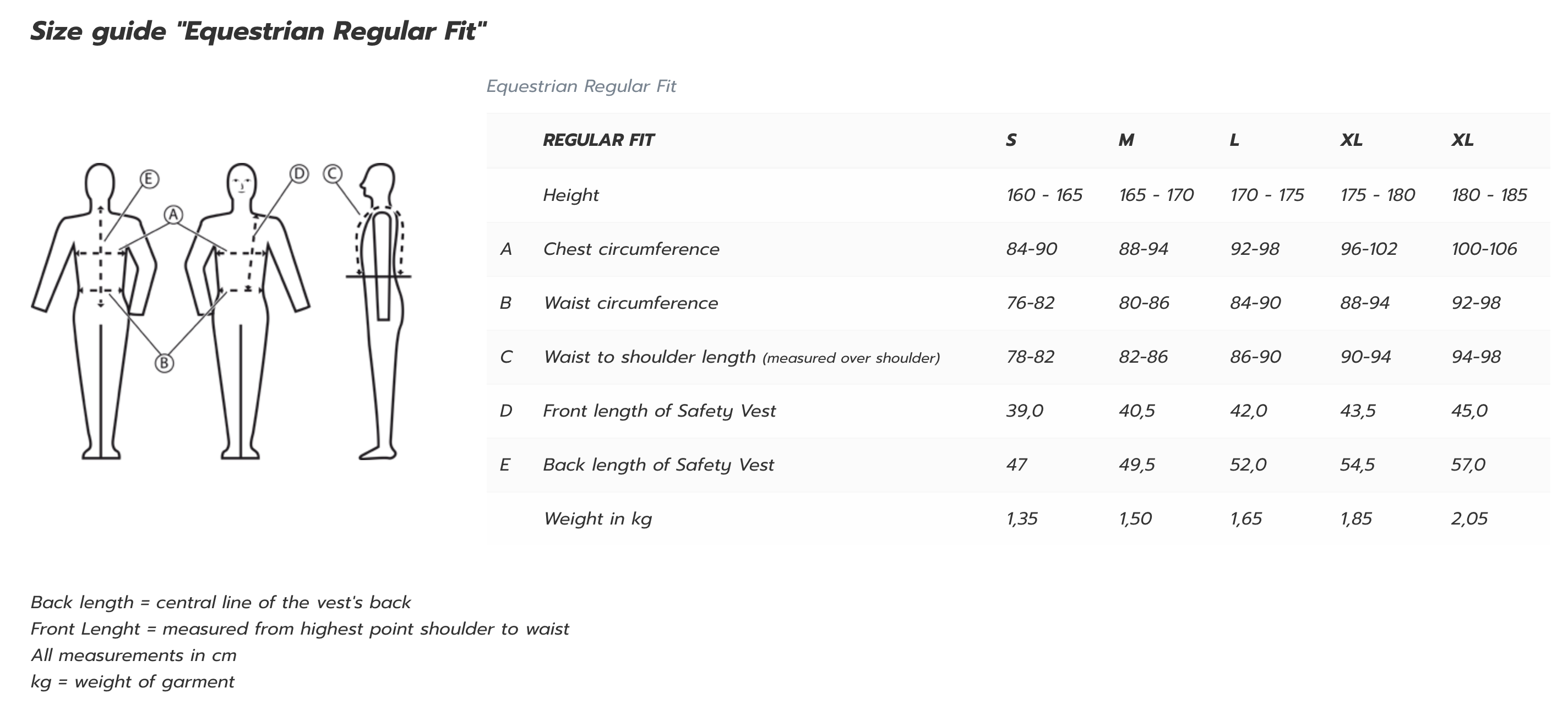 Size Guide