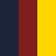 Navy Bordeaux/Guld