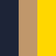 Navy Capp/guld